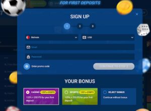 Mostbet Step 1 Registration