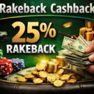 Rakeback | Get 10% to 40% of your rake fee back.