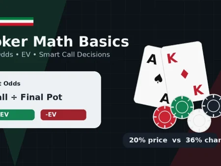 Poker Math Basics (Pot Odds, EV)