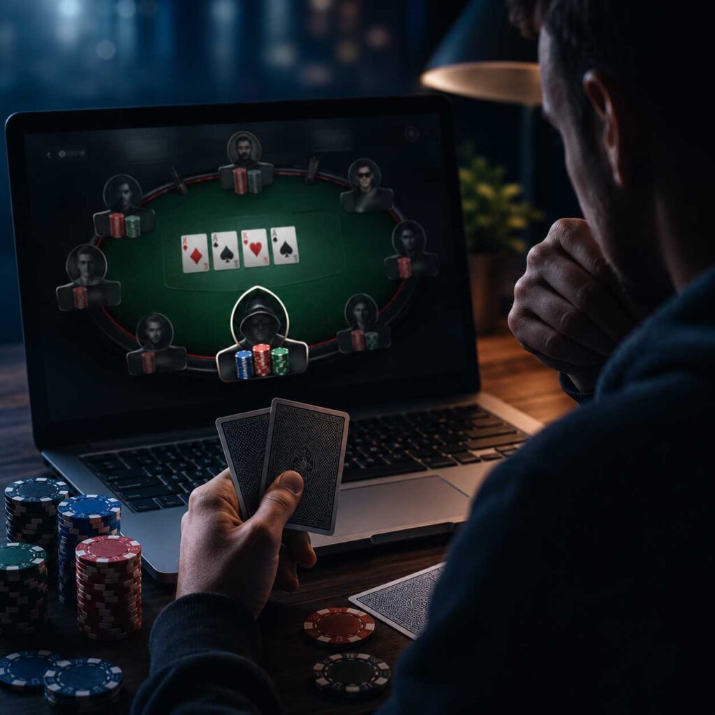 الخداع-في-البوكر-اون-لاين-Bluffing-in-online-poker