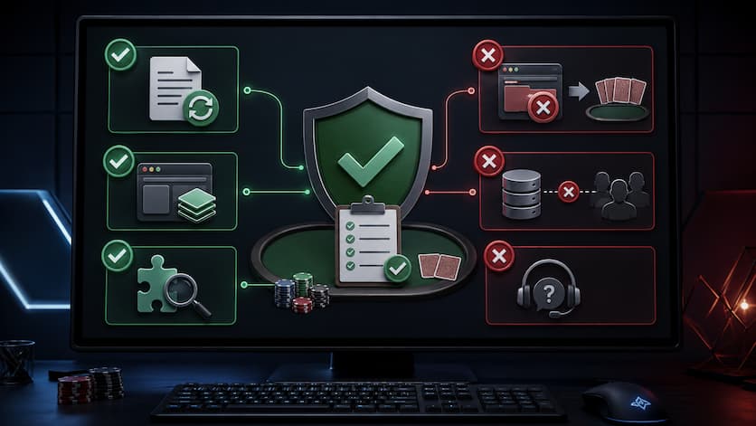 Poker Software Policies